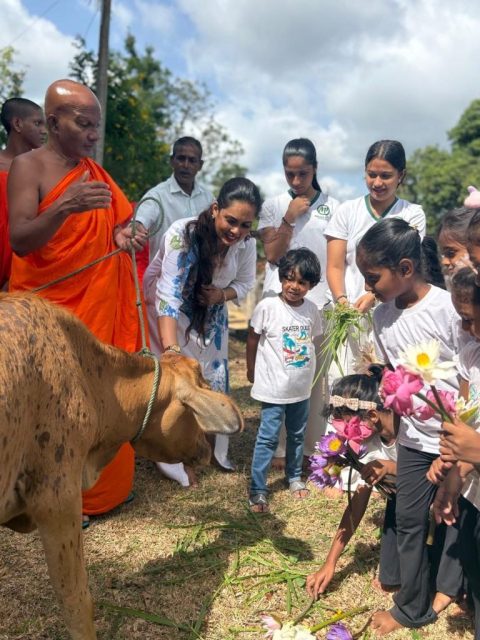 Ceremonial Dairy Cow Donation