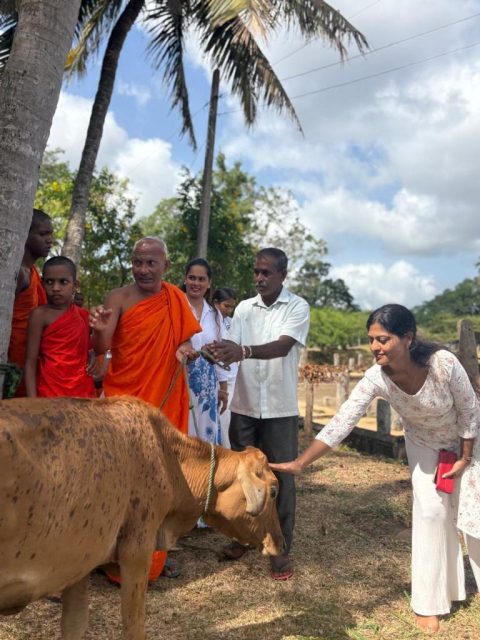 Ceremonial Dairy Cow Donation